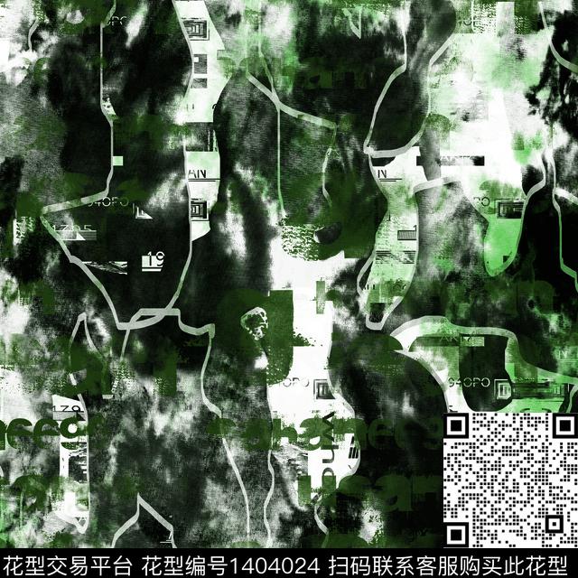 几何男装满版花大牌风传统印花华亿平台下载（图片编号: 1404024） - 瓦栏（Walan）