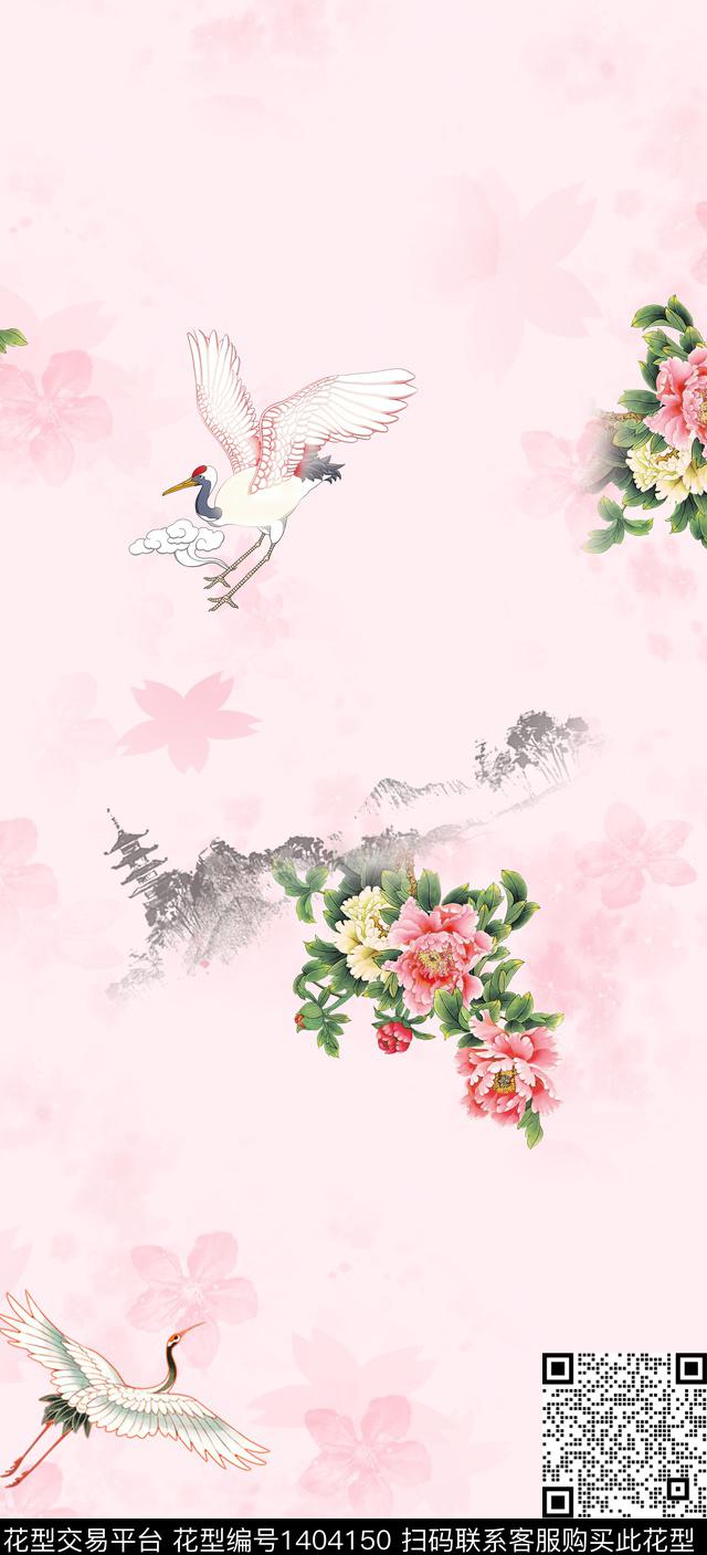 数码华亿平台女装旗袍数码印花华亿平台下载（图片编号: 1404150） - 瓦栏（Walan）