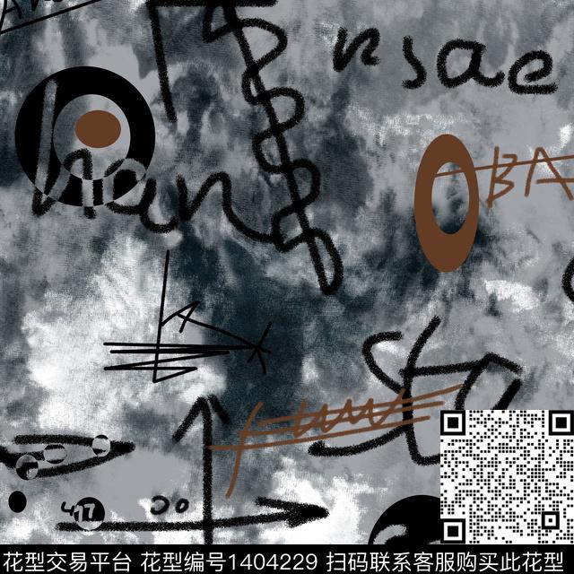 几何男装满版花大牌风传统印花华亿平台下载（图片编号: 1404229） - 瓦栏（Walan）