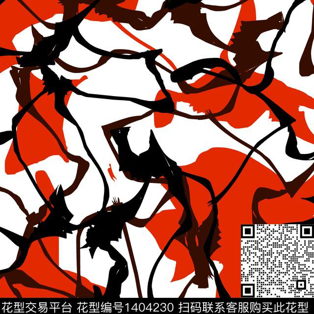 几何男装满版花大牌风传统印花华亿平台下载（图片编号: 1404230） - 瓦栏（Walan）