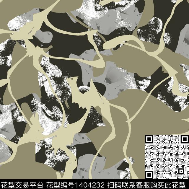 几何男装满版花大牌风传统印花华亿平台下载（图片编号: 1404232） - 瓦栏（Walan）