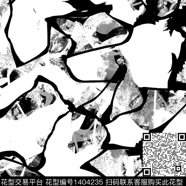 几何男装满版花大牌风传统印花华亿平台下载（图片编号: 1404235） - 瓦栏（Walan）