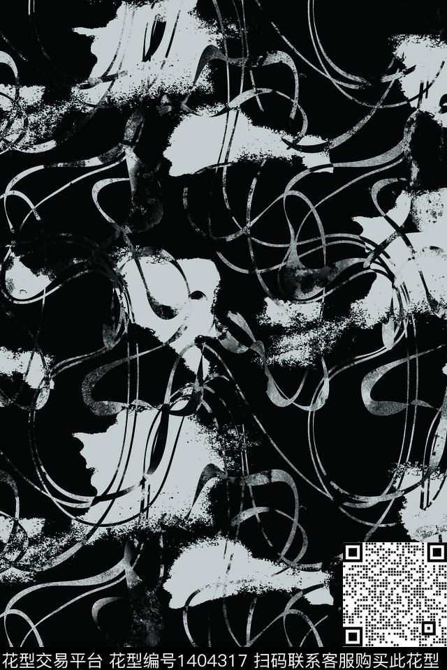 几何男装满版花迷彩传统印花华亿平台下载（图片编号: 1404317） - 瓦栏（Walan）