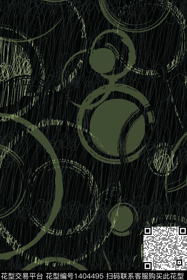 几何男装满版花迷彩传统印花华亿平台下载（图片编号: 1404495） - 瓦栏（Walan）