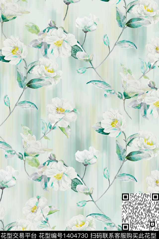 春夏华亿平台香云纱大牌风数码印花华亿平台下载（图片编号: 1404730） - 瓦栏（Walan）