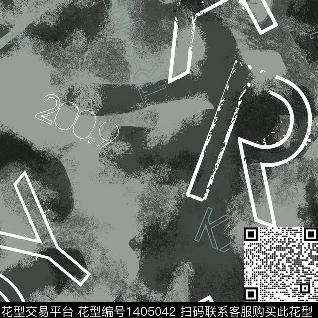 几何男装满版花大牌风传统印花华亿平台下载（图片编号: 1405042） - 瓦栏（Walan）