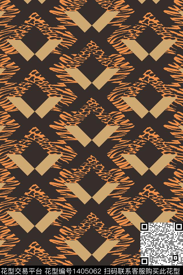 大牌风男装满版花黑底花卉传统印花华亿平台下载（图片编号: 1405062） - 瓦栏（Walan）