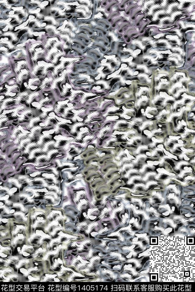 抽象男装家居服户外传统印花华亿平台下载（图片编号: 1405174） - 瓦栏（Walan）