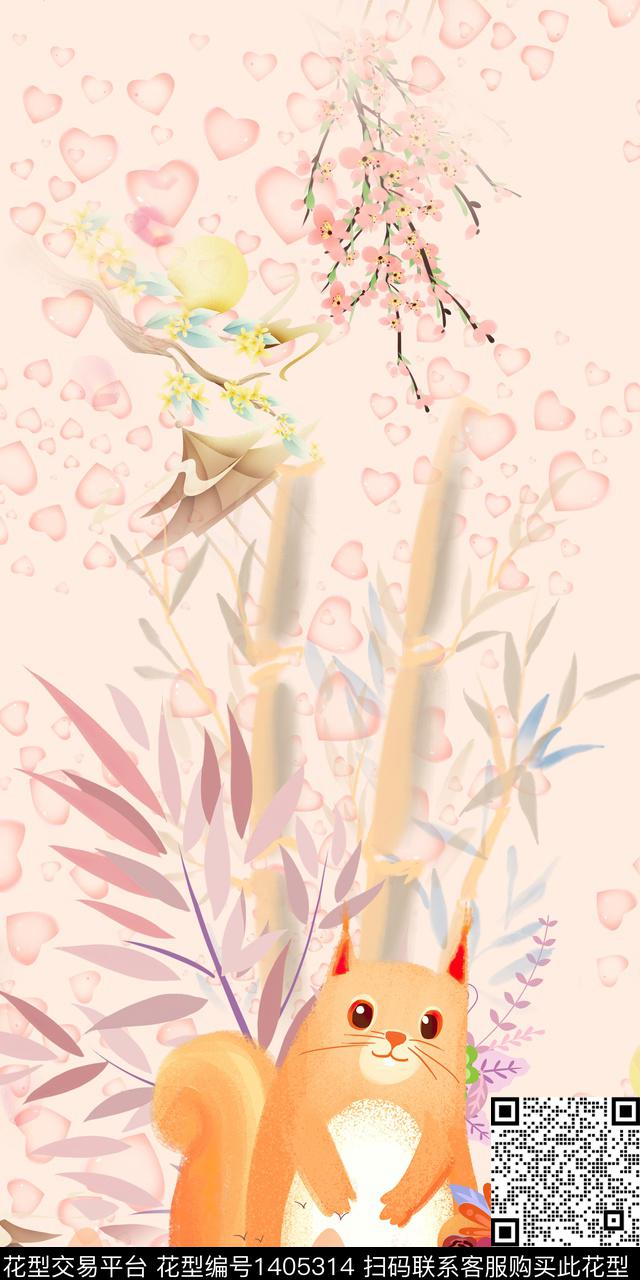 定位花花卉旗袍传统印花华亿平台下载（图片编号: 1405314） - 瓦栏（Walan）