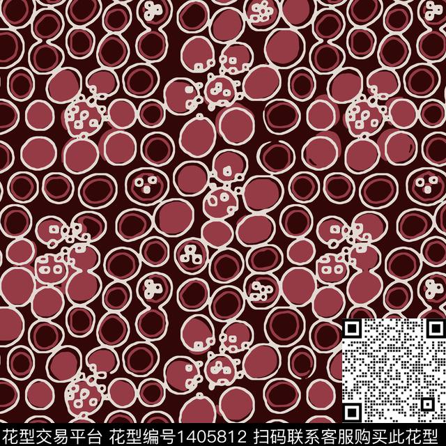 线条几何简约传统印花华亿平台下载（图片编号: 1405812） - 瓦栏（Walan）