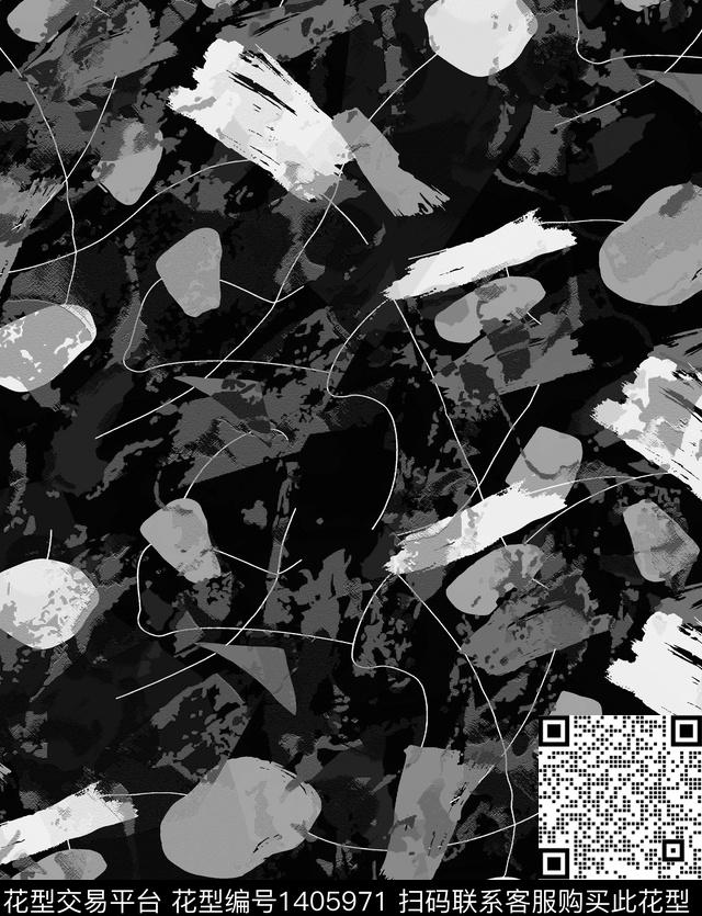 肌理男装纹理数码印花华亿平台下载（图片编号: 1405971） - 瓦栏（Walan）