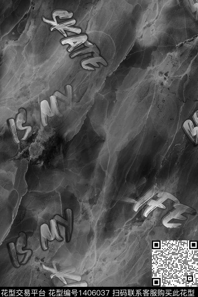 几何字母男装数码印花华亿平台下载（图片编号: 1406037） - 瓦栏（Walan）