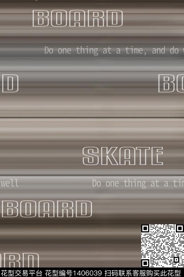 几何字母男装数码印花华亿平台下载（图片编号: 1406039） - 瓦栏（Walan）