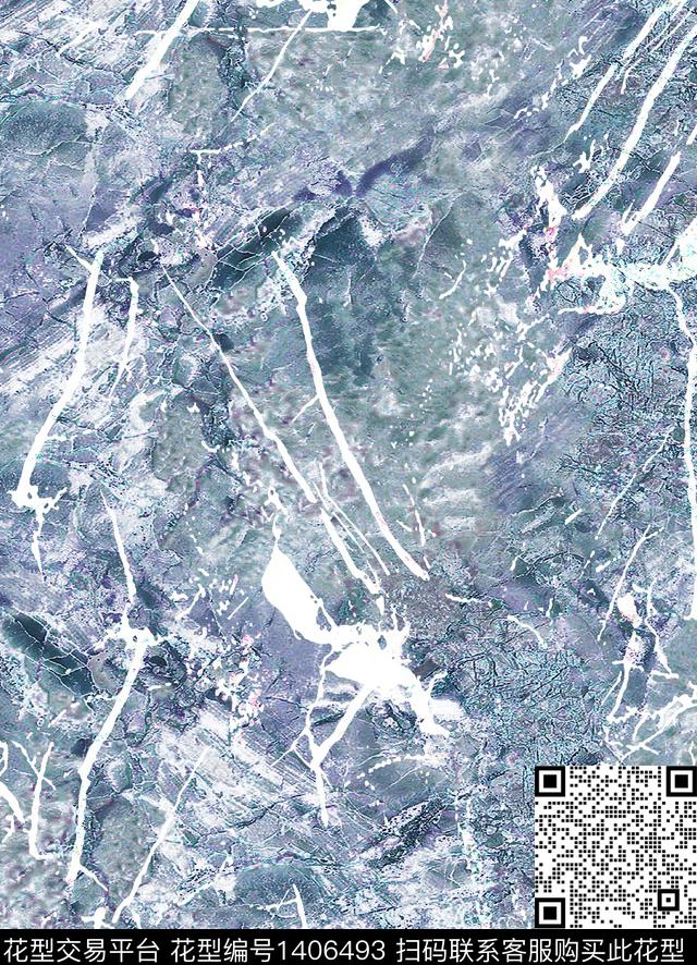 男装纹理抽象数码印花华亿平台下载（图片编号: 1406493） - 瓦栏（Walan）