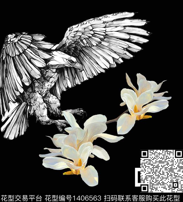 动物大牌风潮牌传统印花华亿平台下载（图片编号: 1406563） - 瓦栏（Walan）