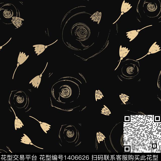 几何大牌风小碎花传统印花华亿平台下载（图片编号: 1406626） - 瓦栏（Walan）