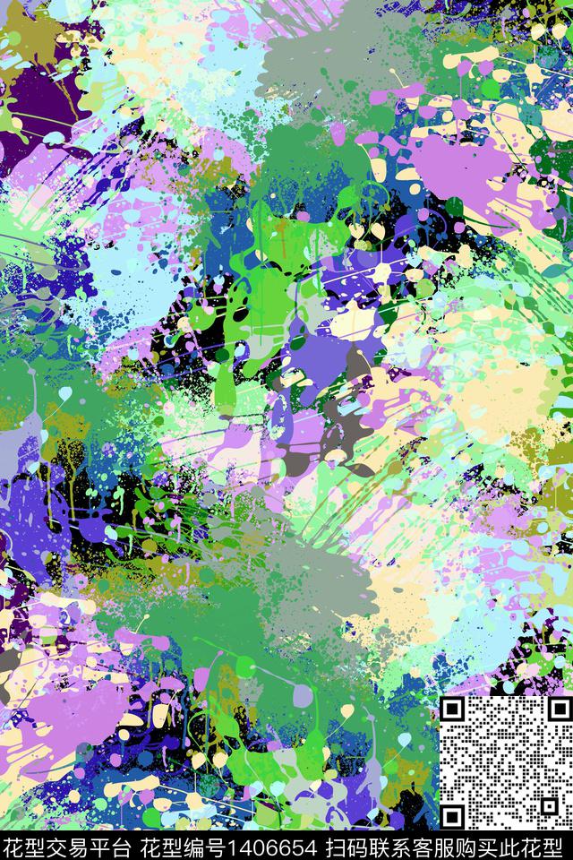 抽象男装家居服户外传统印花华亿平台下载（图片编号: 1406654） - 瓦栏（Walan）