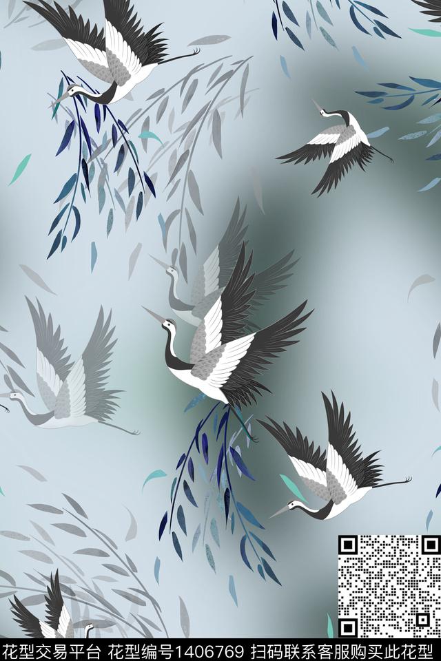 女装旗袍中国风传统印花华亿平台下载（图片编号: 1406769） - 瓦栏（Walan）