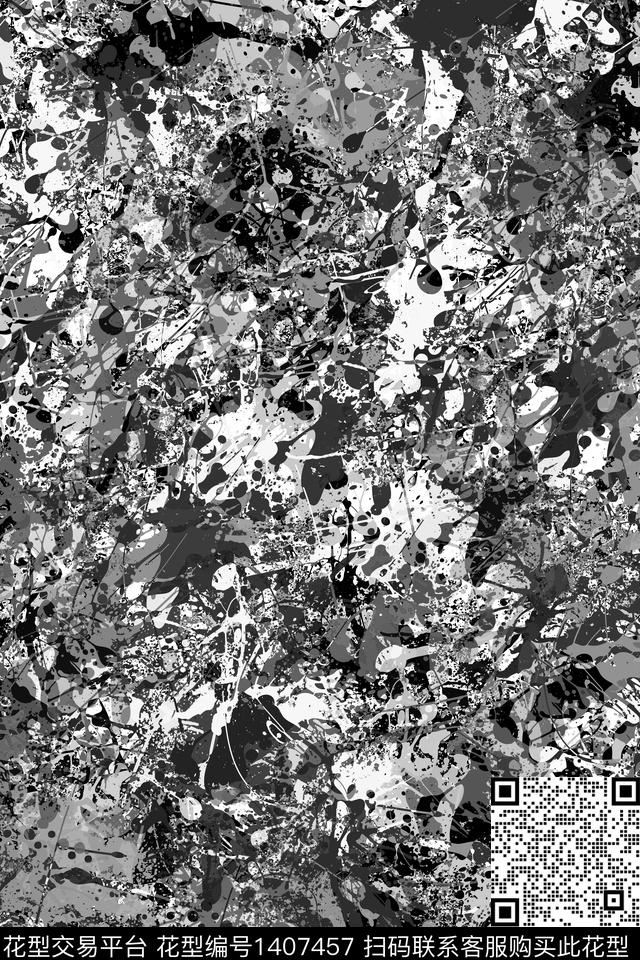 抽象男装家居服户外传统印花华亿平台下载（图片编号: 1407457） - 瓦栏（Walan）