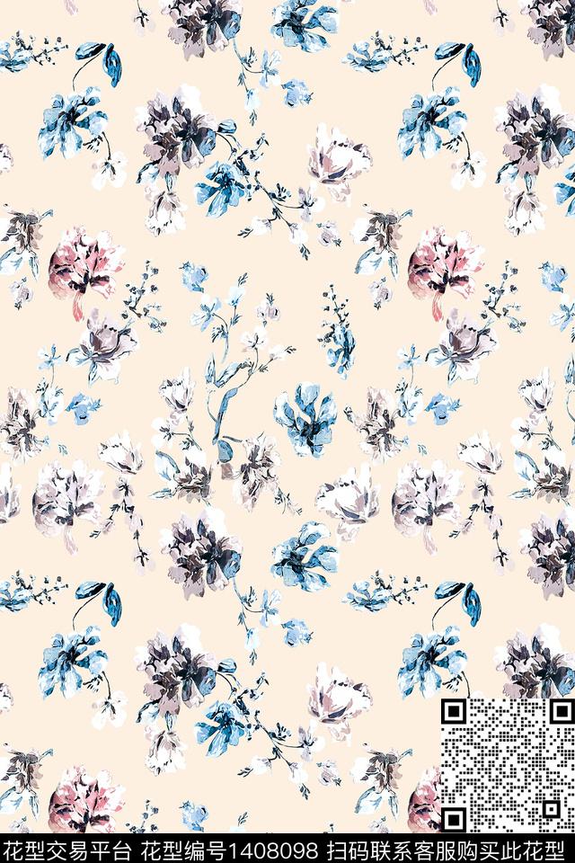 几何家居服大牌风数码印花华亿平台下载（图片编号: 1408098） - 瓦栏（Walan）