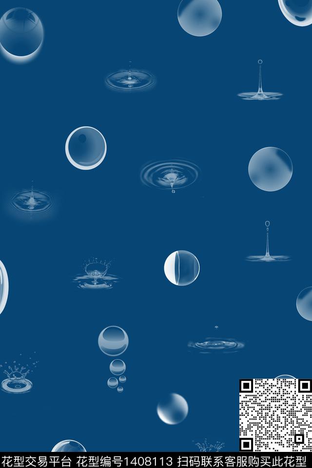 涂鸦大牌风潮牌数码印花华亿平台下载（图片编号: 1408113） - 瓦栏（Walan）