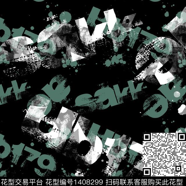 几何男装满版花字母传统印花华亿平台下载（图片编号: 1408299） - 瓦栏（Walan）