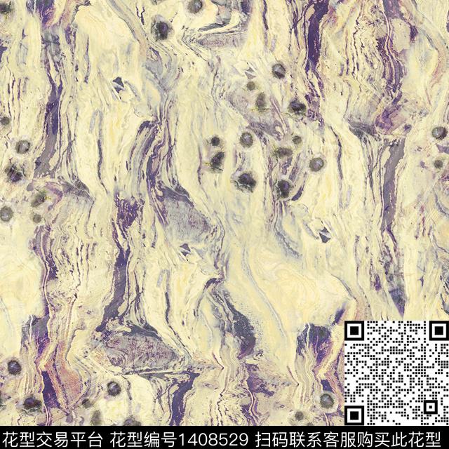 大理石抽象男装满版花数码印花华亿平台下载（图片编号: 1408529） - 瓦栏（Walan）