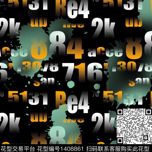 几何男装满版花大牌风传统印花华亿平台下载（图片编号: 1408861） - 瓦栏（Walan）