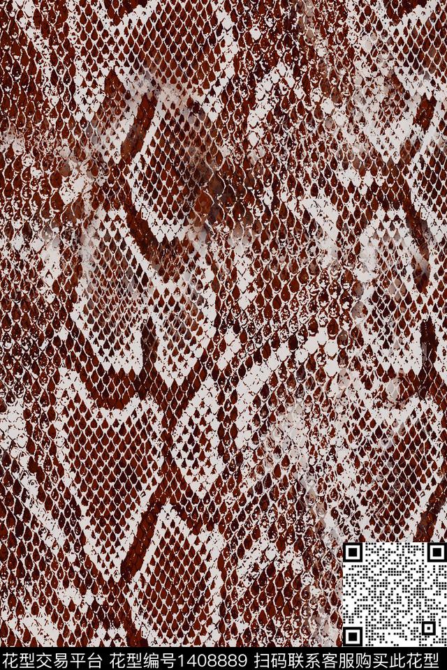 简约蛇纹动物纹传统印花华亿平台下载（图片编号: 1408889） - 瓦栏（Walan）