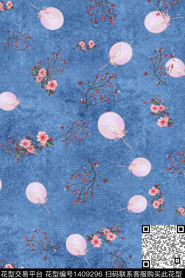 女装棉麻中国风传统印花华亿平台下载（图片编号: 1409296） - 瓦栏（Walan）