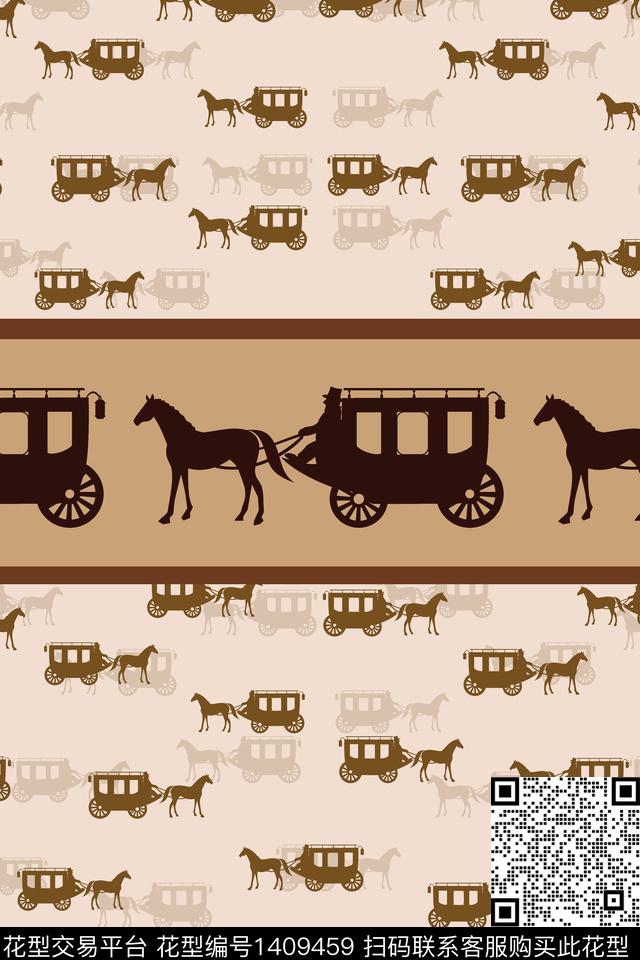 几何女装大牌风数码印花华亿平台下载（图片编号: 1409459） - 瓦栏（Walan）