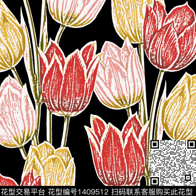 线条几何简约传统印花华亿平台下载（图片编号: 1409512） - 瓦栏（Walan）