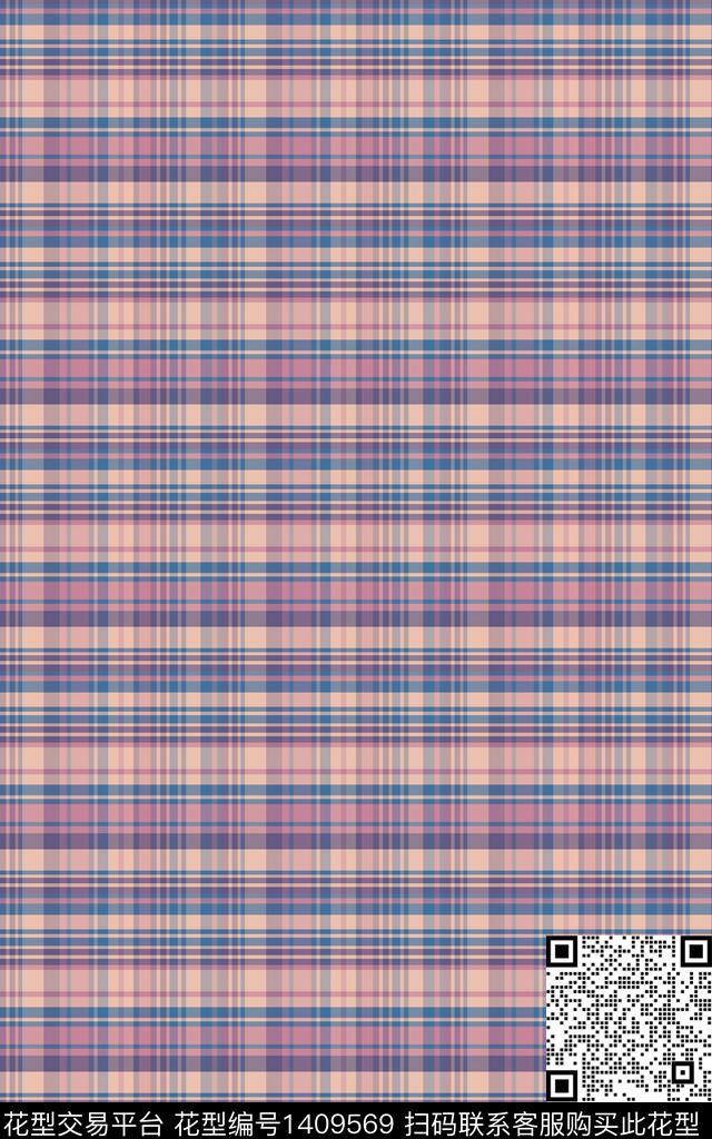 布纹少女传统印花华亿平台下载（图片编号: 1409569） - 瓦栏（Walan）