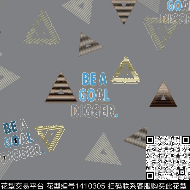 几何字母大牌风传统印花华亿平台下载（图片编号: 1410305） - 瓦栏（Walan）