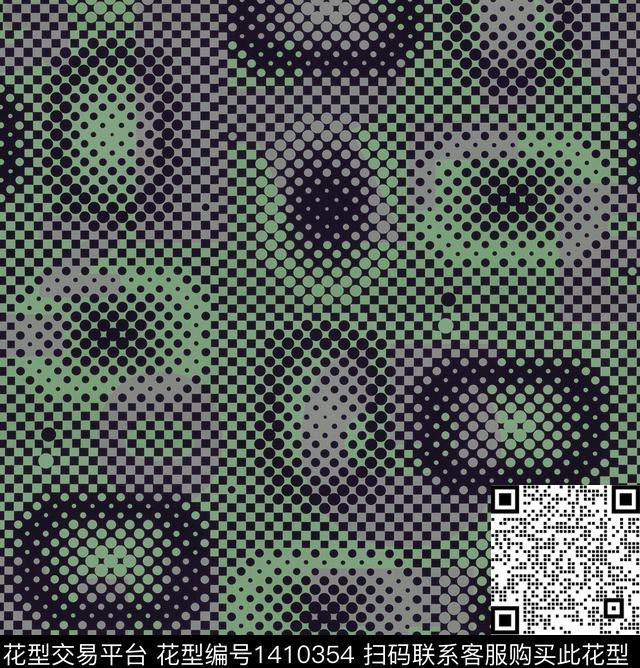 字母波点圆形传统印花华亿平台下载（图片编号: 1410354） - 瓦栏（Walan）