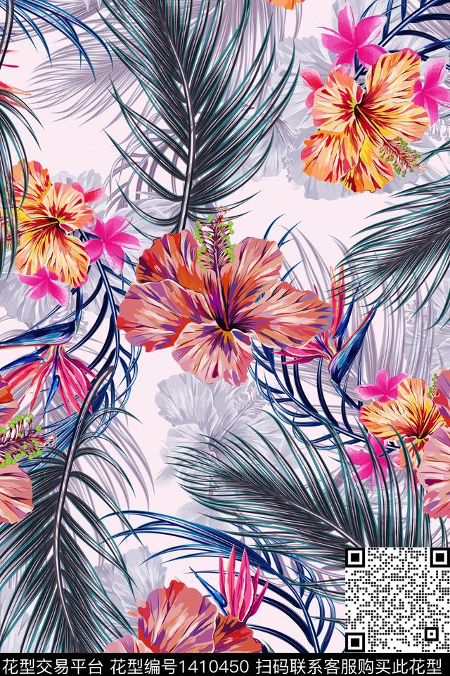 线条奢华涂鸦数码印花华亿平台下载（图片编号: 1410450） - 瓦栏（Walan）