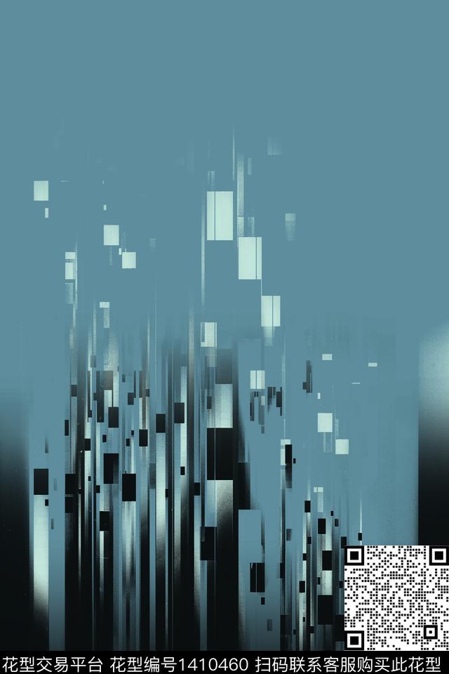 大牌风抽象男装定位花传统印花华亿平台下载（图片编号: 1410460） - 瓦栏（Walan）