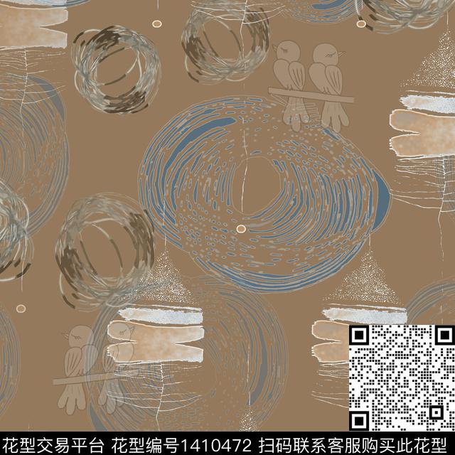 几何动物大牌风传统印花华亿平台下载（图片编号: 1410472） - 瓦栏（Walan）