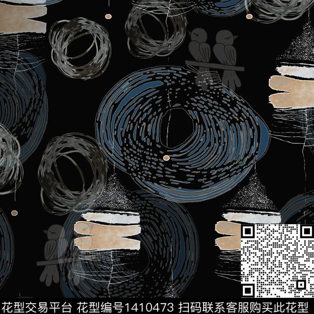 几何动物大牌风传统印花华亿平台下载（图片编号: 1410473） - 瓦栏（Walan）