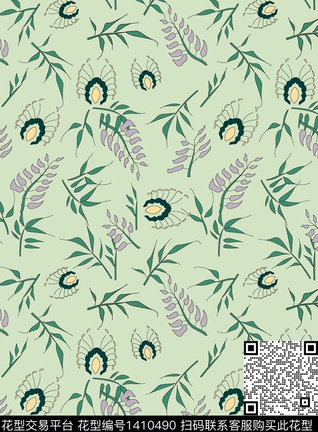 连衣裙女装休闲数码印花华亿平台下载（图片编号: 1410490） - 瓦栏（Walan）