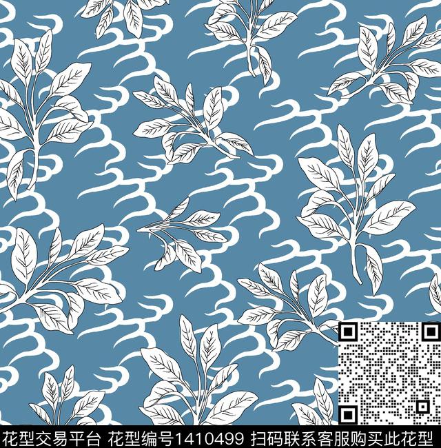 连衣裙女装休闲数码印花华亿平台下载（图片编号: 1410499） - 瓦栏（Walan）