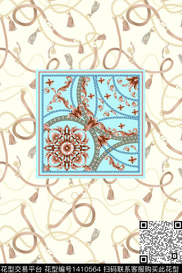 几何大牌风数码印花华亿平台下载（图片编号: 1410564） - 瓦栏（Walan）