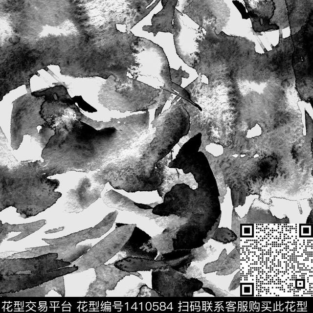 几何渐变抽象数码印花华亿平台下载（图片编号: 1410584） - 瓦栏（Walan）