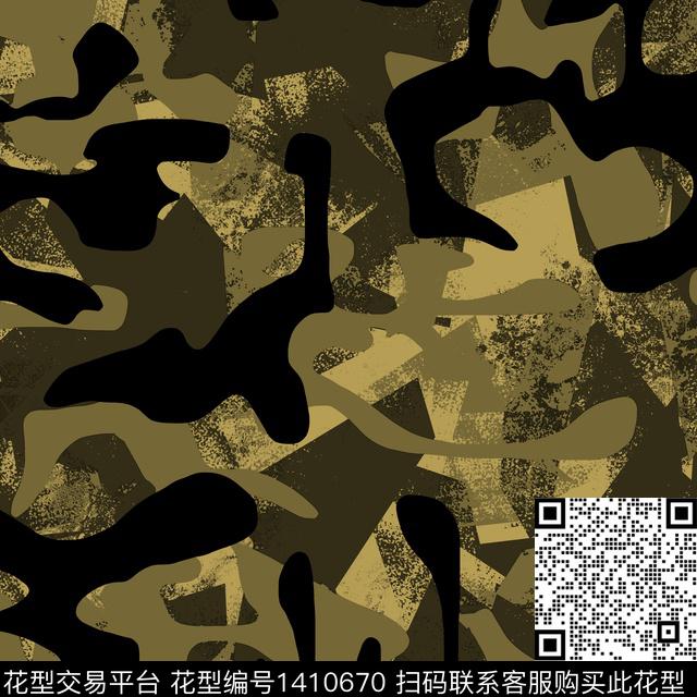 几何男装满版花大牌风传统印花华亿平台下载（图片编号: 1410670） - 瓦栏（Walan）