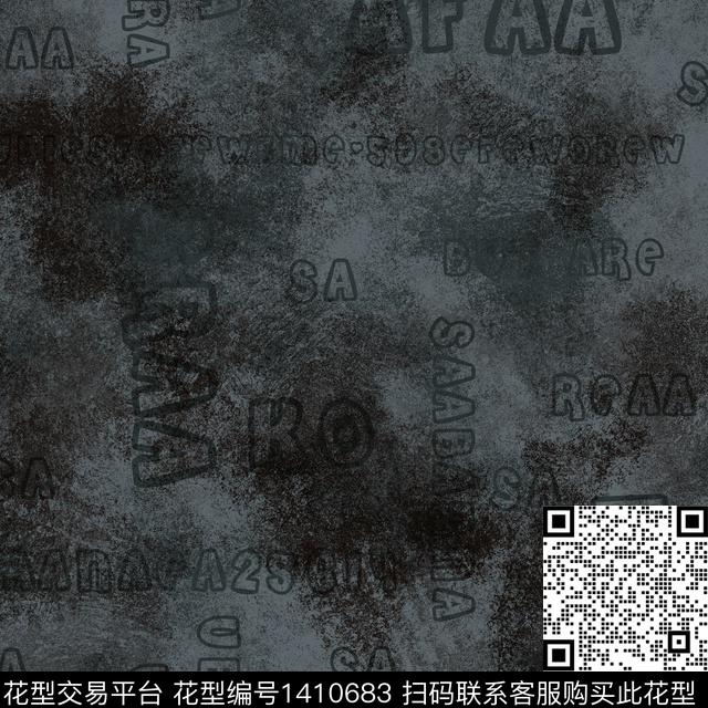 几何男装满版花字母传统印花华亿平台下载（图片编号: 1410683） - 瓦栏（Walan）