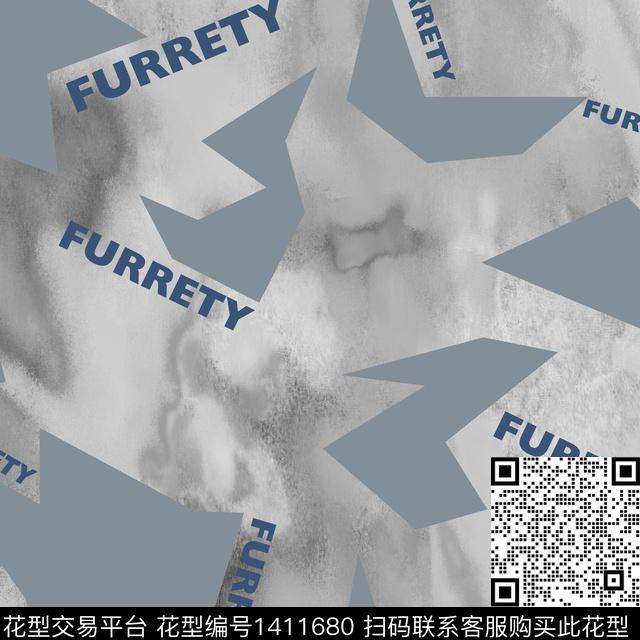 几何字母扎染华亿平台传统印花华亿平台下载（图片编号: 1411680） - 瓦栏（Walan）