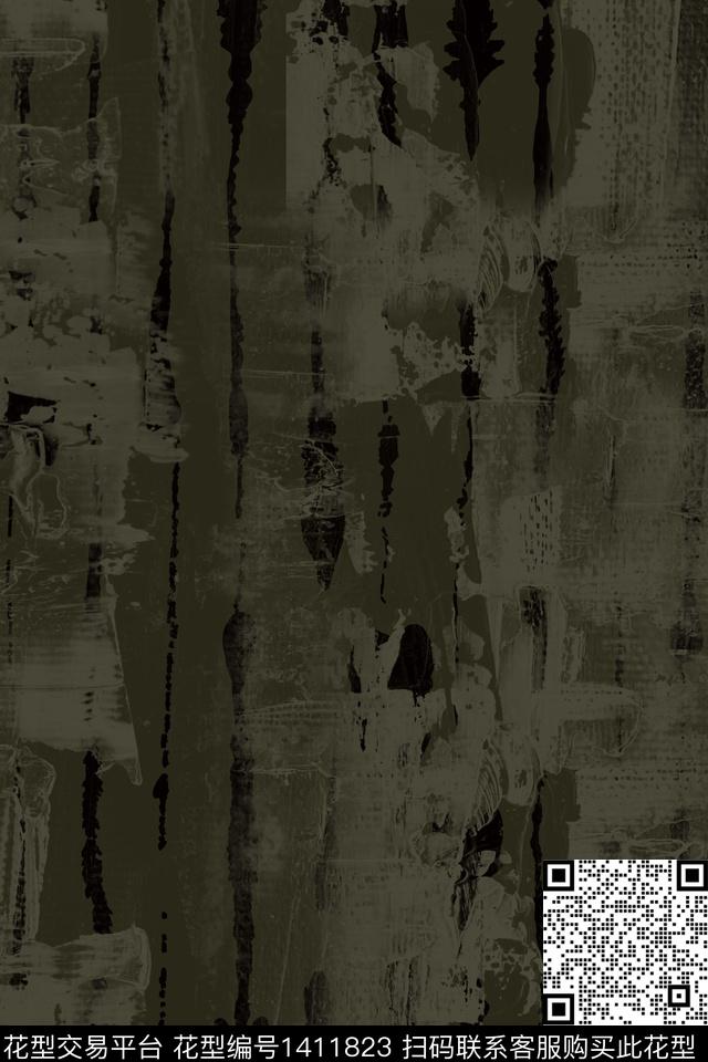 男装满版花大牌风抽象传统印花华亿平台下载（图片编号: 1411823） - 瓦栏（Walan）