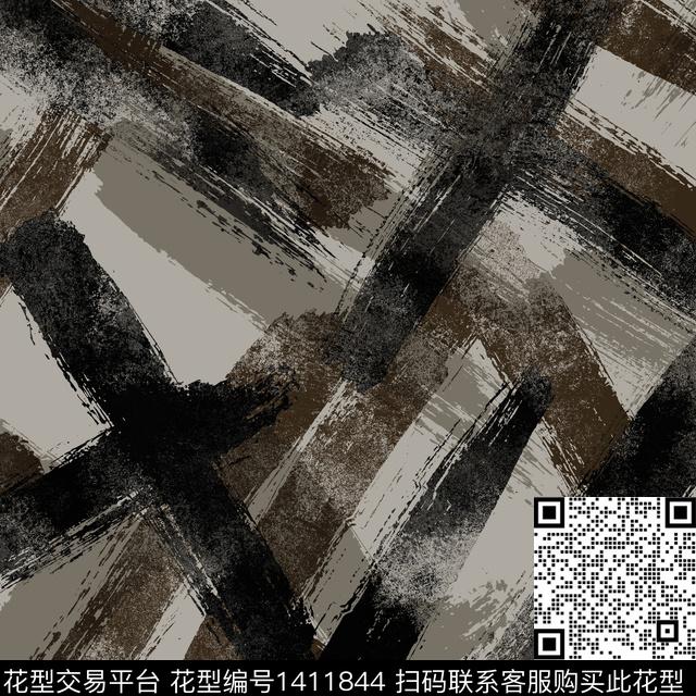 纸印花几何男装满版花传统印花华亿平台下载（图片编号: 1411844） - 瓦栏（Walan）