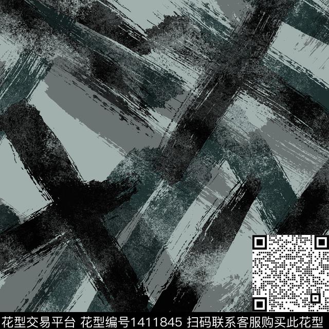 纸印花几何男装满版花传统印花华亿平台下载（图片编号: 1411845） - 瓦栏（Walan）