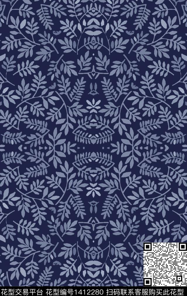 民族花卉传统印花华亿平台下载（图片编号: 1412280） - 瓦栏（Walan）